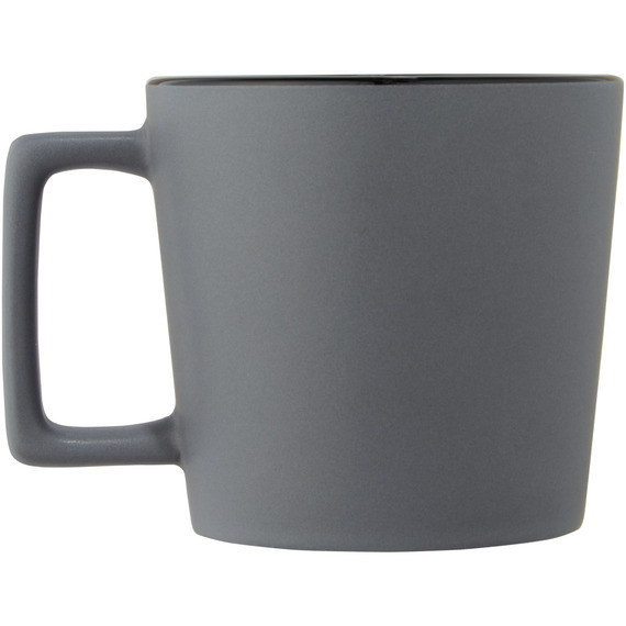 Tasse publicitaire Cali de 370 ml en céramique avec finition mate