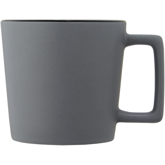 Tasse publicitaire Cali de 370 ml en céramique avec finition mate