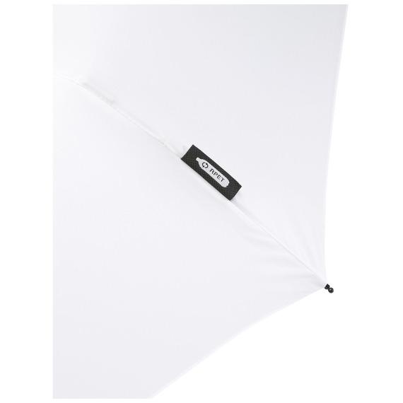 Parapluie publicitaire 21" pliable windproof en PET recyclé Birgit