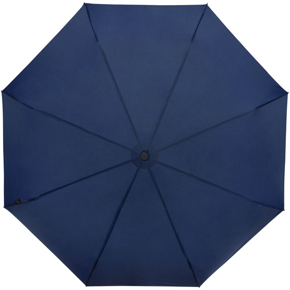 Parapluie publicitaire 21" pliable windproof en PET recyclé Birgit