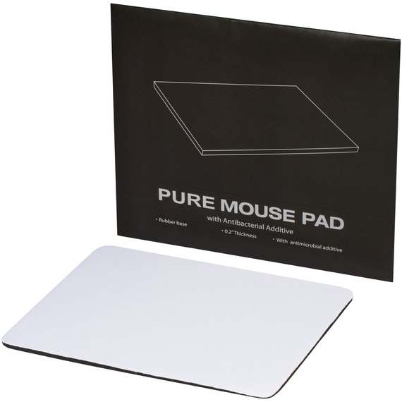 Tapis publicitaire de souris Pure avec additif antibactérien