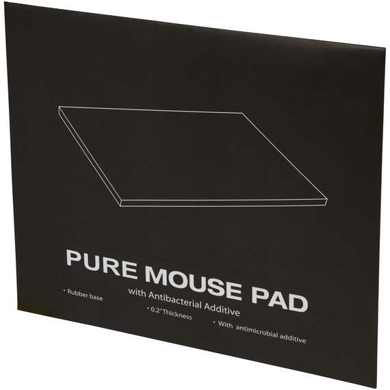 Tapis publicitaire de souris Pure avec additif antibactérien