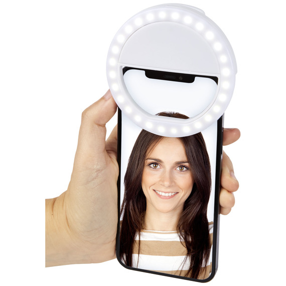 Lampe publicitaire à selfie Ring