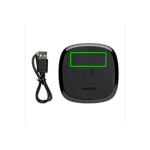 Chargeur publicitaire Qi 10W Sans Fil Philips