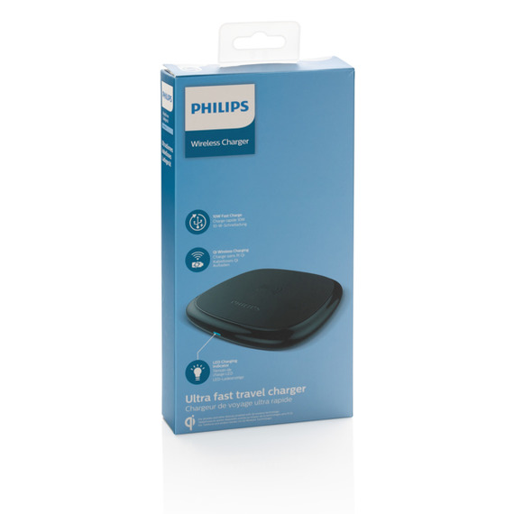 Chargeur publicitaire Qi 10W Sans Fil Philips