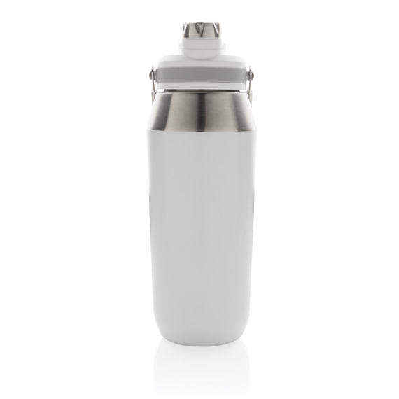 Bouteille publicitaire isotherme 1L avec bouchon double fonction