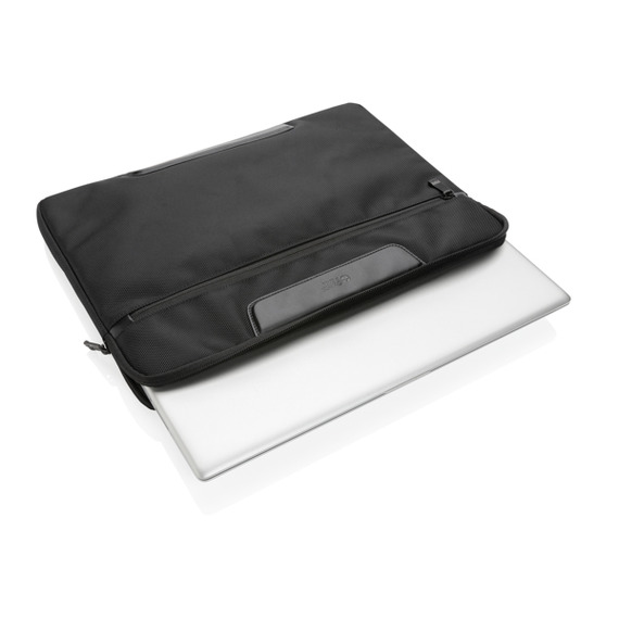 Pochette publicitaire ordinateur 15.6" Swiss Peak Voyager en rPET AWARE™