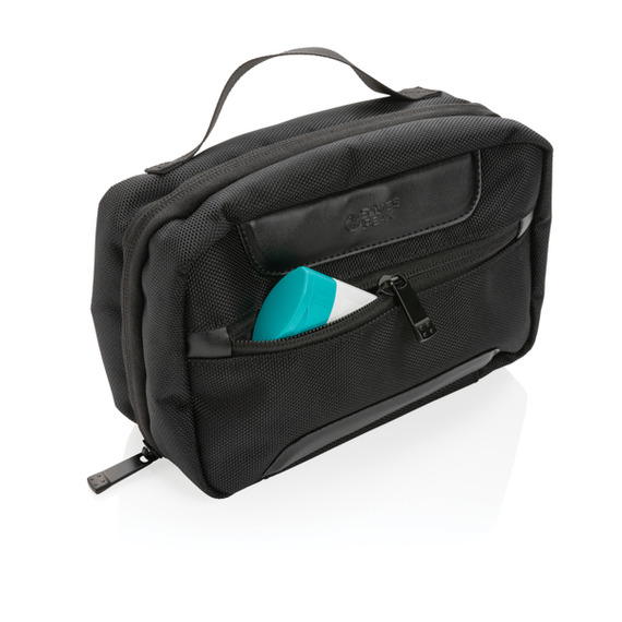 Trousse publicitaire de toilette en rPET  AWARE™ Swiss Peak Voyager