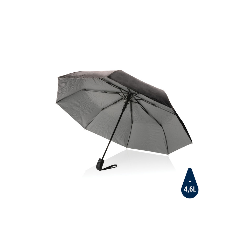 Mini parapluie publicitaire 21" en rPET 190T bi couleur Impact AWARE™