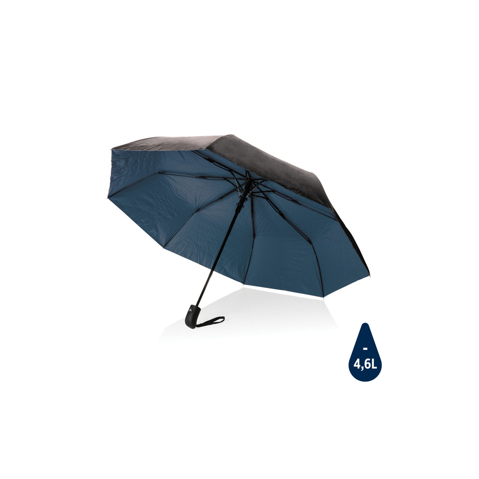 Mini parapluie publicitaire 21" en rPET 190T bi couleur Impact AWARE™