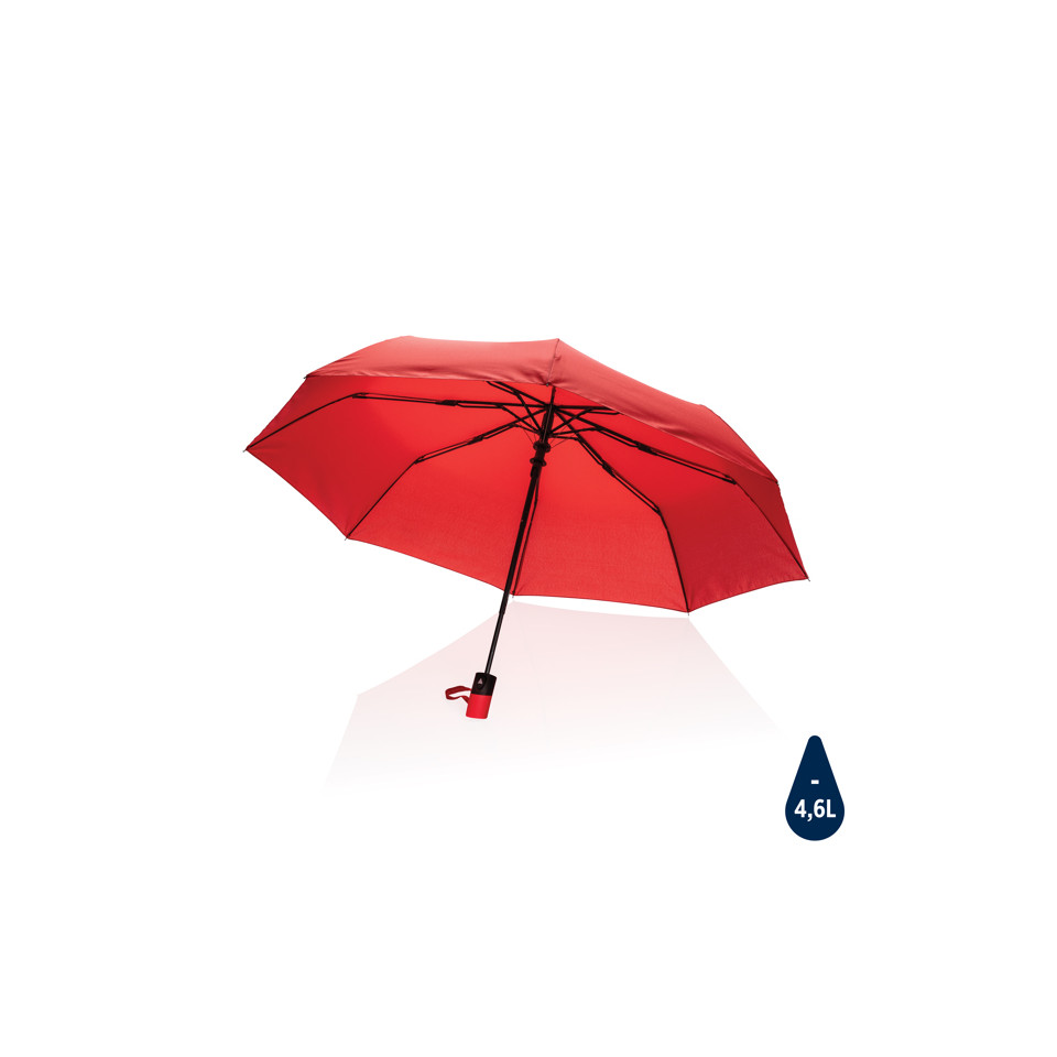 Mini parapluie publicitaire 21" en rPET 190T bi couleur Impact AWARE™