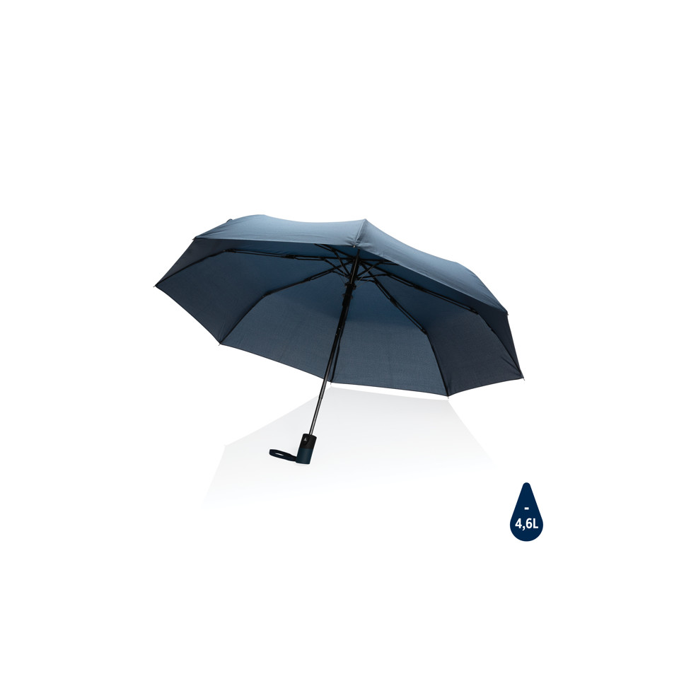 Mini parapluie publicitaire 21" en rPET 190T bi couleur Impact AWARE™