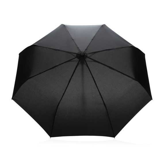 Parapluie publicitaire 21" automatique rPET 190T et bambou Impact AWARE™