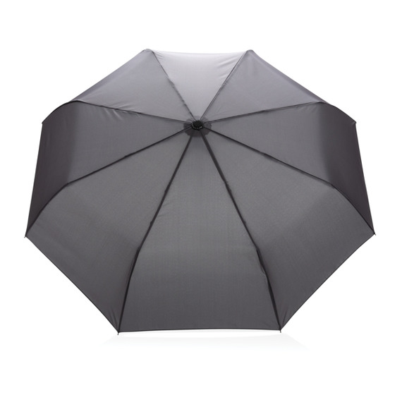 Parapluie publicitaire 21" automatique rPET 190T et bambou Impact AWARE™