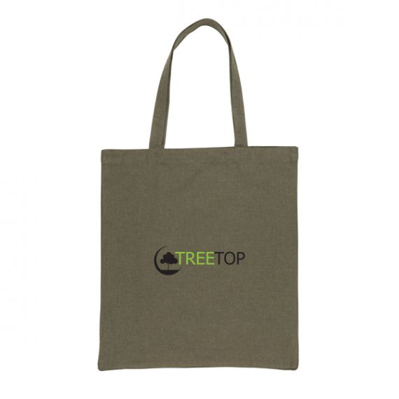 Sac publicitaire tote en coton recyclé avec fond amovible Impact AWARE™