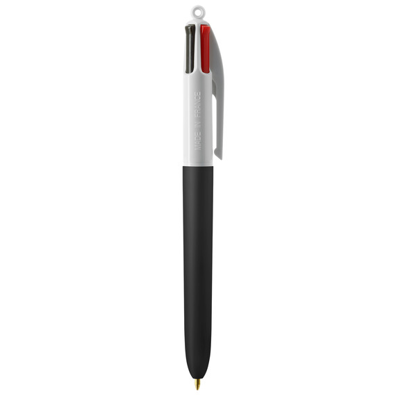 Stylo 4 couleurs publicitaire BIC® Colours Soft touch