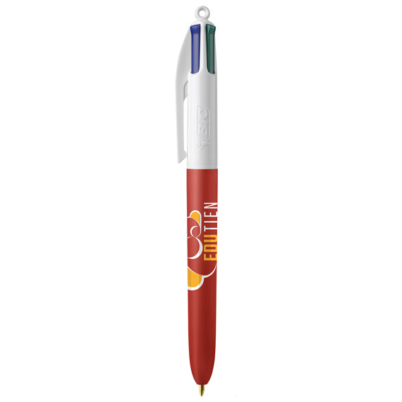 Stylo 4 couleurs publicitaire BIC® Colours Soft touch