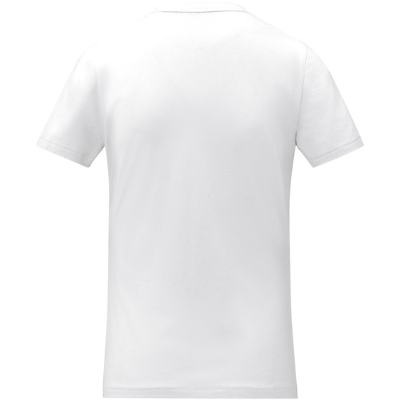 T-shirt publicitaire Somoto manches courtes col V femme