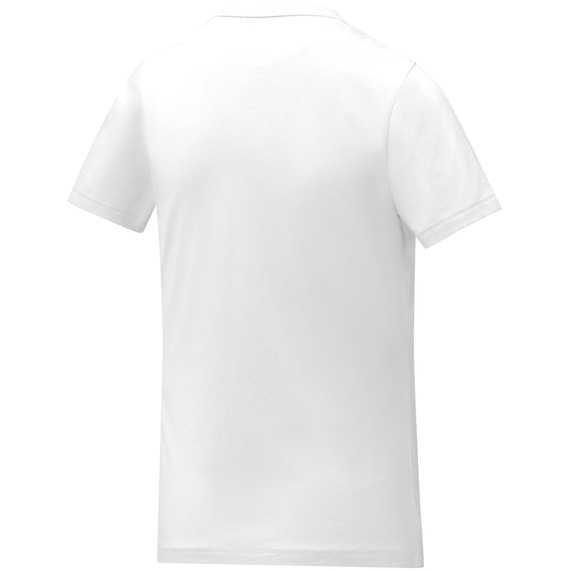 T-shirt publicitaire Somoto manches courtes col V femme