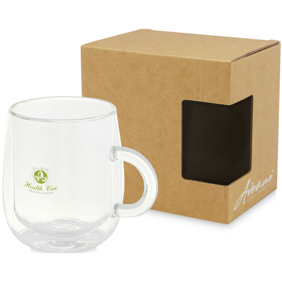 Mug publicitaire Iris 330 ml en verre