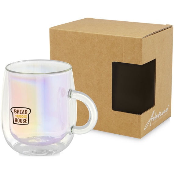 Mug publicitaire Iris 330 ml en verre