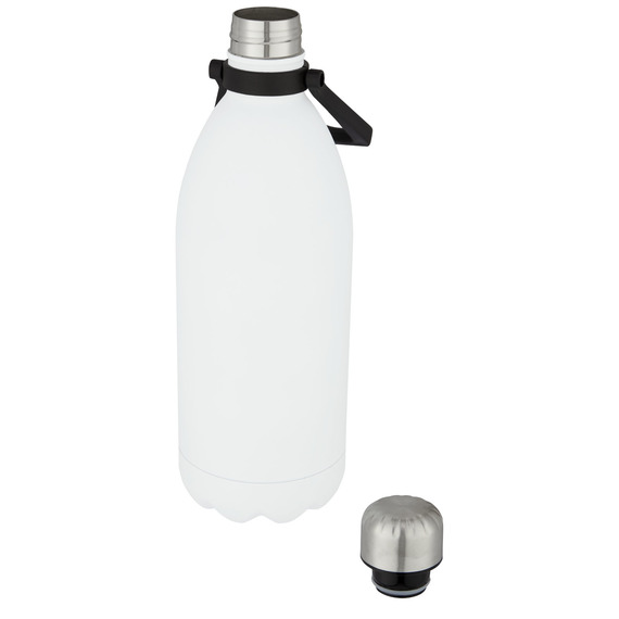 Bouteille publicitaire isotherme Cove 1,6 l en acier inoxydable