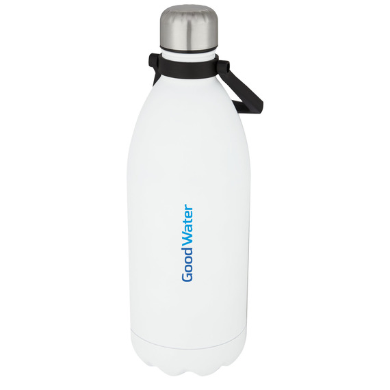 Bouteille publicitaire isotherme Cove 1,6 l en acier inoxydable