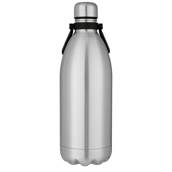 Bouteille publicitaire isotherme Cove 1,6 l en acier inoxydable