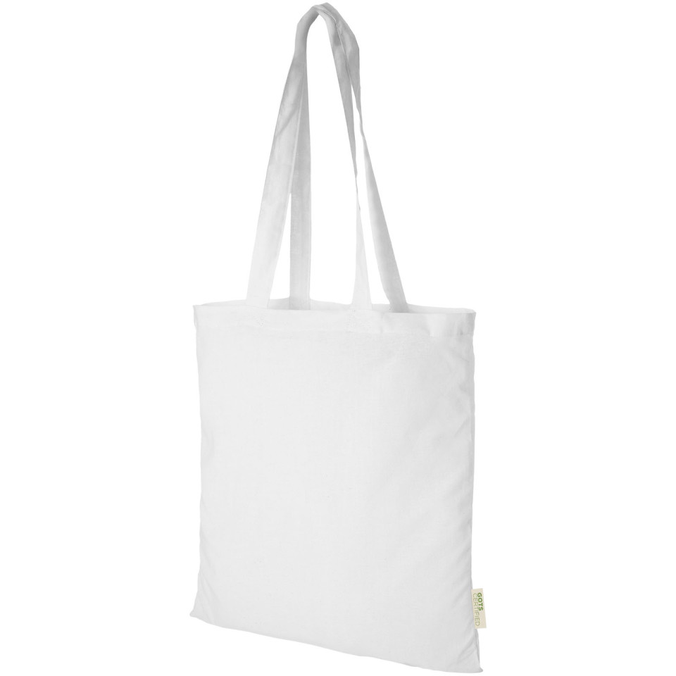 Sac publicitaire shopping en coton organique Orissa 140 g/m² GOTS