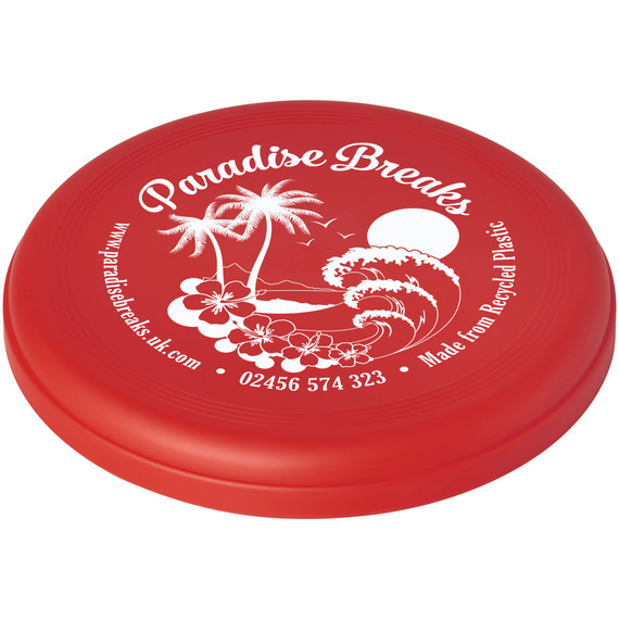 Frisbee publicitaire recyclé Crest