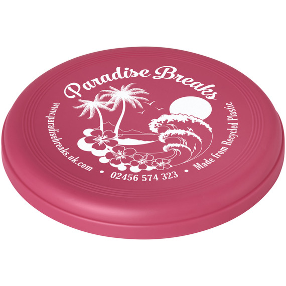 Frisbee publicitaire recyclé Crest