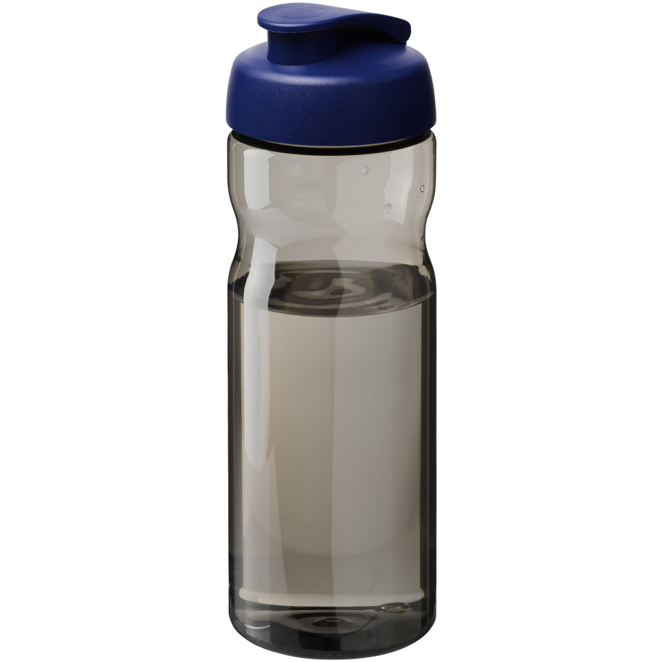 Bouteille publicitaire de sport H2O Active® Base Tritan™ de 650 ml à couvercle à clapet