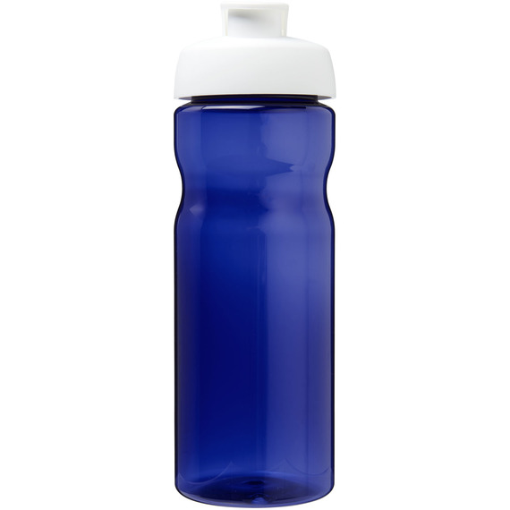 Bouteille publicitaire de sport H2O Active® Base Tritan™ de 650 ml à couvercle à clapet