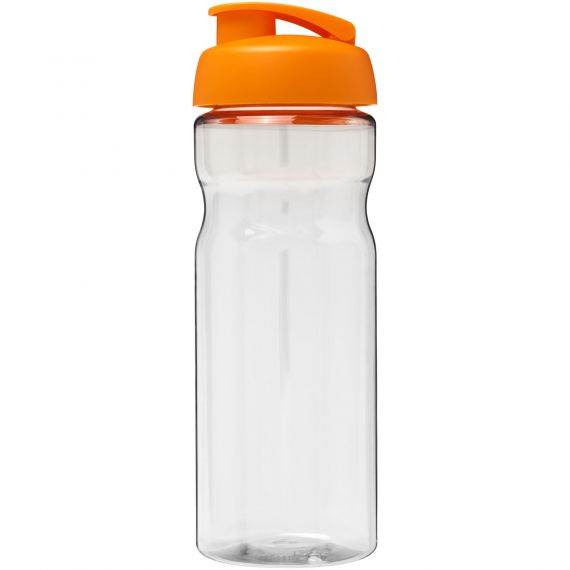 Bouteille publicitaire de sport H2O Active® Base Tritan™ de 650 ml à couvercle à clapet