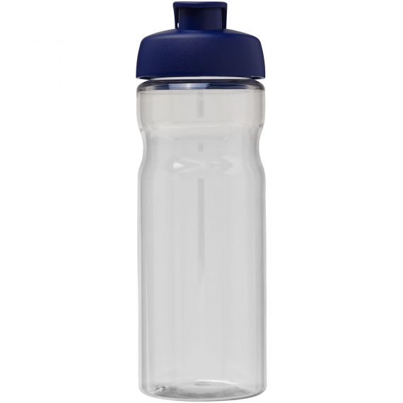 Bouteille publicitaire de sport H2O Active® Base Tritan™ de 650 ml à couvercle à clapet