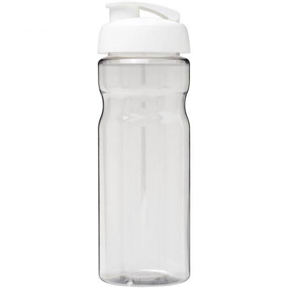 Bouteille publicitaire de sport H2O Active® Base Tritan™ de 650 ml à couvercle à clapet