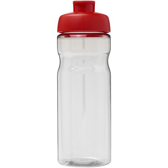 Bouteille publicitaire de sport H2O Active® Base Tritan™ de 650 ml à couvercle à clapet