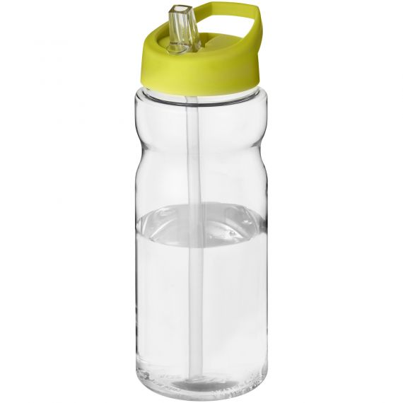 Gourde publicitaire de sport H2O Active® Base Tritan™ de 650 ml avec couvercle à bec verseur