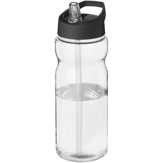 Gourde publicitaire de sport H2O Active® Base Tritan™ de 650 ml avec couvercle à bec verseur