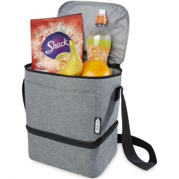 Sac-repas publicitaire isotherme Tundra en RPET pour 9 canettes