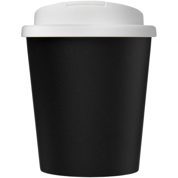 Gobelet publicitaire recyclé Americano® Espresso Eco de 250 ml avec couvercle anti-déversement