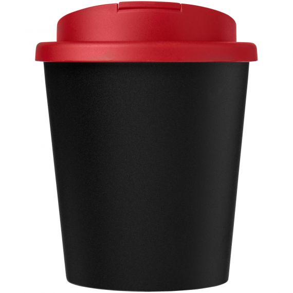 Gobelet publicitaire recyclé Americano® Espresso Eco de 250 ml avec couvercle anti-déversement