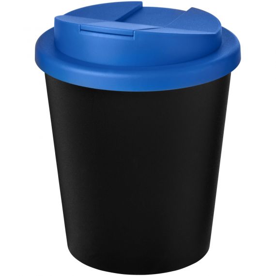 Gobelet publicitaire recyclé Americano® Espresso Eco de 250 ml avec couvercle anti-déversement