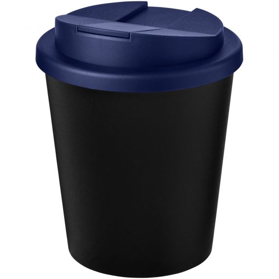 Gobelet publicitaire recyclé Americano® Espresso Eco de 250 ml avec couvercle anti-déversement