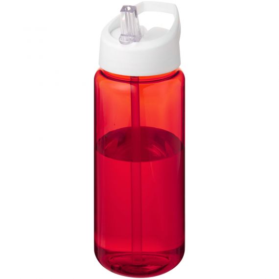 Bouteille publicitaire de sport H2O Active® Octave Tritan™ de 600 ml avec couvercle à bec verseur