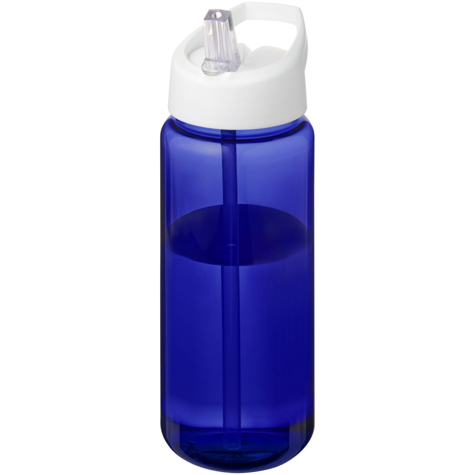 Bouteille publicitaire de sport H2O Active® Octave Tritan™ de 600 ml avec couvercle à bec verseur