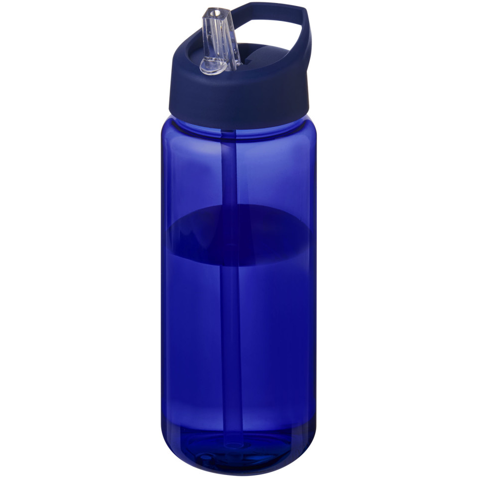 Bouteille publicitaire de sport H2O Active® Octave Tritan™ de 600 ml avec couvercle à bec verseur