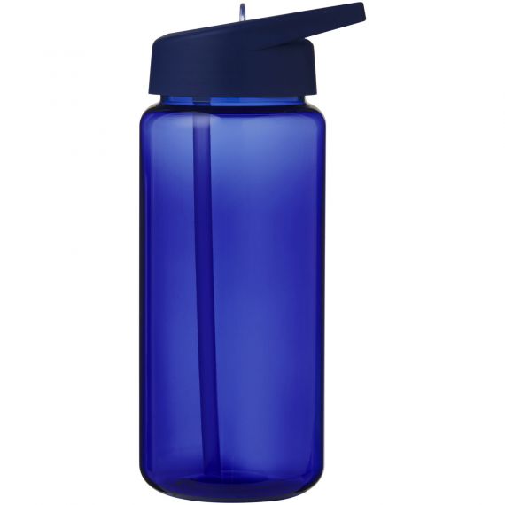 Bouteille publicitaire de sport H2O Active® Octave Tritan™ de 600 ml avec couvercle à bec verseur