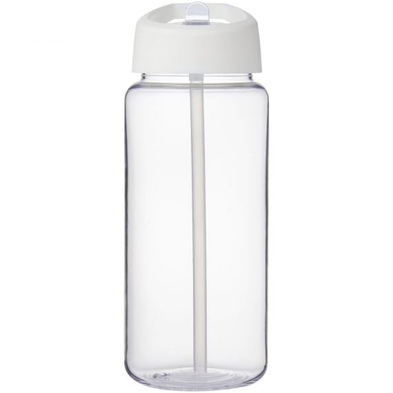 Bouteille publicitaire de sport H2O Active® Octave Tritan™ de 600 ml avec couvercle à bec verseur