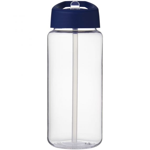 Bouteille publicitaire de sport H2O Active® Octave Tritan™ de 600 ml avec couvercle à bec verseur